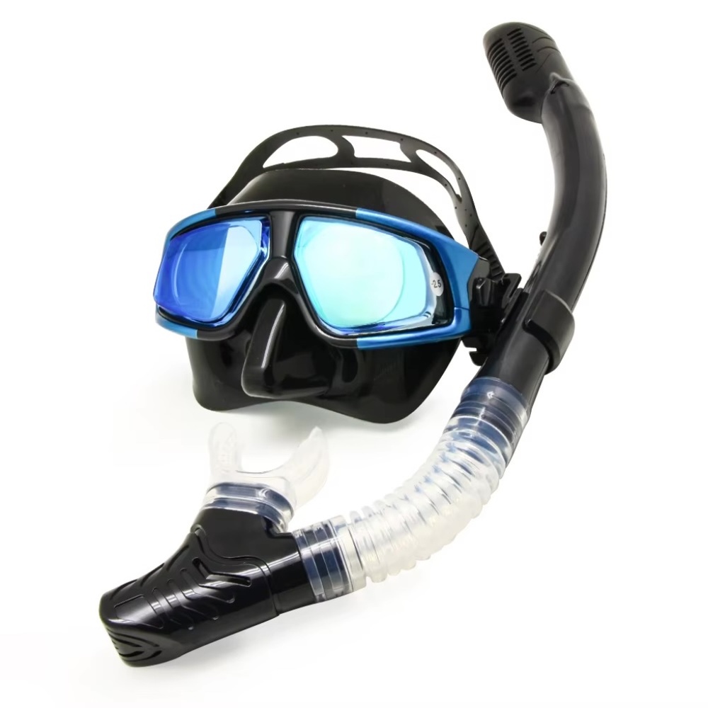 Savvy Specs +2.0 to +6.0 Farsighted Hyperopia Scuba Diving Mask w/ Snorkel